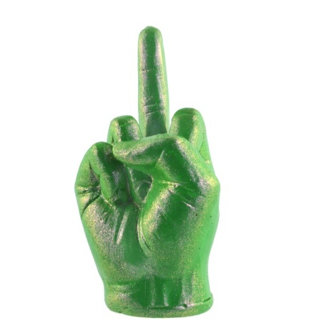 greenmiddlefinger
