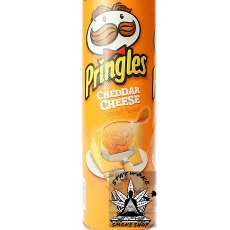 Pringles Cheddar Cheese Stash Can